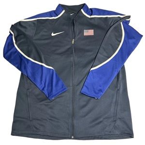 Nike Pro Elite USA Olympic Podium Track & Field Jacket Men’s SZ 3XLT 743456-451